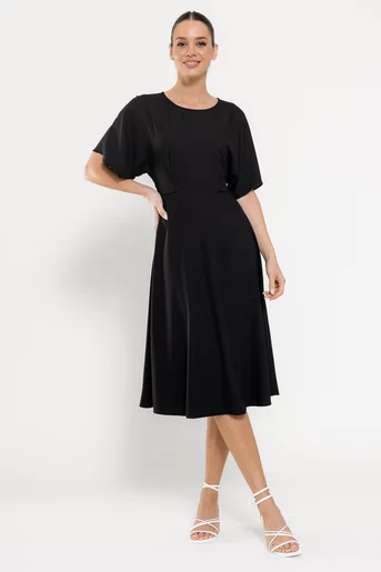Rochie Caramel elegantă neagră R8523