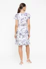 Rochie Caramel lejeră din voal mov R8549 thumbnail picture - 