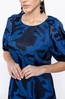 Rochie Caramel midi voal imprimeu floral R8503 thumbnail picture - 
