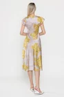 Rochie Caramel semicloș lime R8531 thumbnail picture - 