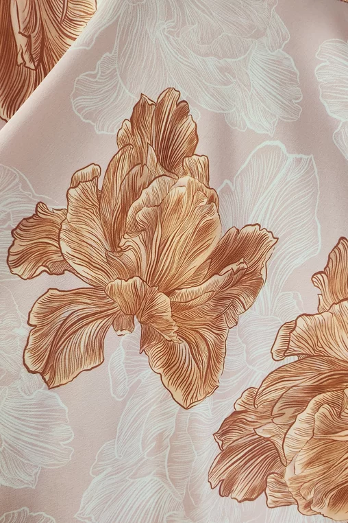 Rochie Caramel semicloș roz R8531 picture - 9