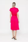 Rochie Caramel voal striat fucsia R8550 thumbnail picture - 
