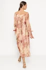 Rochie lejeră mătase naturală roz RHF0302 thumbnail picture - 