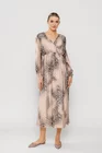 Rochie maxi din matase animal print RGI0210 thumbnail picture - 