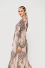 Rochie maxi din matase animal print RGI0210 thumbnail picture - 