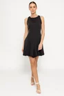 Rochie mini în clini neagră  RLO0304 thumbnail picture - 