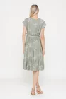 Rochie vâscoza cu decolteu petrecut kaki RLA0516 thumbnail picture - 