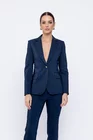 Sacou Caramel bumbac bleumarin S1501 thumbnail picture - 