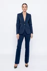 Sacou Caramel bumbac bleumarin S1501 thumbnail picture - 