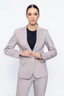 Sacou Caramel bumbac grej S1501 thumbnail picture - 