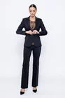 Sacou Caramel bumbac negru S1501 thumbnail picture - 