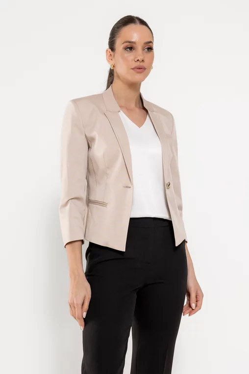 Sacou Caramel cambrat bej S1510 picture - 5