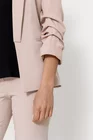 Sacou Caramel casual cu manșetă bej S1511 thumbnail picture - 