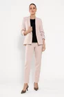 Sacou Caramel casual cu manșetă bej S1511 thumbnail picture - 