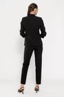Sacou Caramel casual cu manșetă negru S1511 thumbnail picture - 