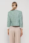 Sacou Caramel cu paiete vernil S1509 thumbnail picture - 