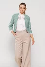 Sacou Caramel cu paiete vernil S1509 thumbnail picture - 