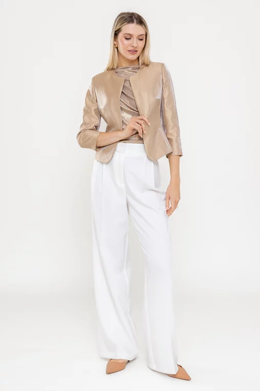 Sacou Caramel elegant auriu S1508 picture - 6
