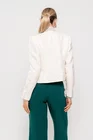 Sacou Caramel elegant cu clape ivory S1506 thumbnail picture - 