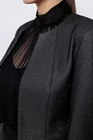 Sacou Caramel elegant cu fir lurex negru S1503 thumbnail picture - 