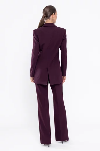 Sacou Caramel office burgundy S1514