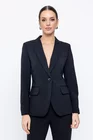 Sacou Caramel stofă Melina negru S1502 thumbnail picture - 
