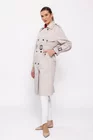 Trench la două rânduri de nasturi bej JKCT0203 thumbnail picture - 