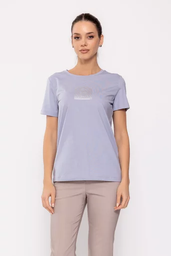 Tricou bumbac bleu BLI0239