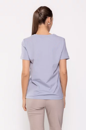 Tricou bumbac bleu BLI0239
