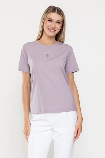 Tricou bumbac cactus violet BMM0325