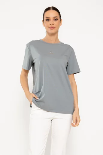 Tricou bumbac cherry verde BMM0306