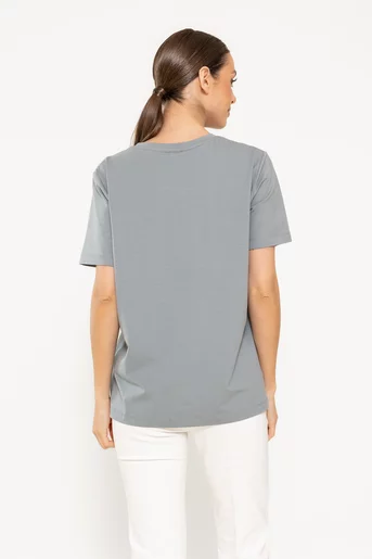 Tricou bumbac cherry verde BMM0306