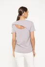 Tricou bumbac cu spate decupat hello roz BMM0304 thumbnail picture - 