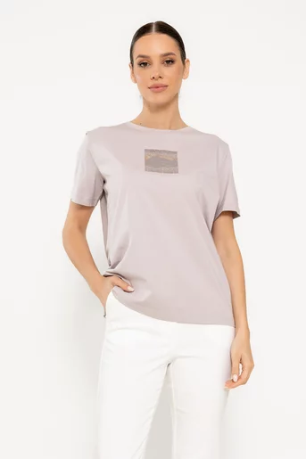 Tricou bumbac mount roz BMM0301