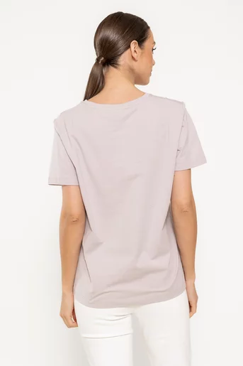 Tricou bumbac mount roz BMM0301