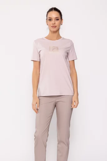 Tricou bumbac roz BLI0239