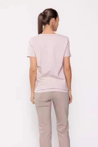 Tricou bumbac roz BLI0239