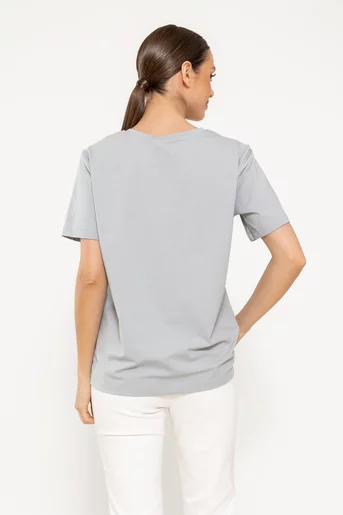 Tricou bumbac wildflowers vernil BMM0311