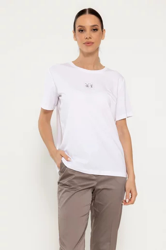 Tricou bumbac windmills alb BMM0309