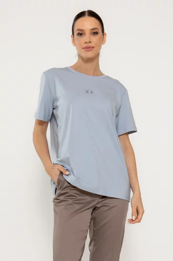 Tricou bumbac windmills bleu BMM0309