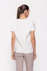 Tricou casual din bumbac alb BLI0237 thumbnail picture - 