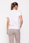 Tricou casual în anchior alb BLI0243 thumbnail picture - 