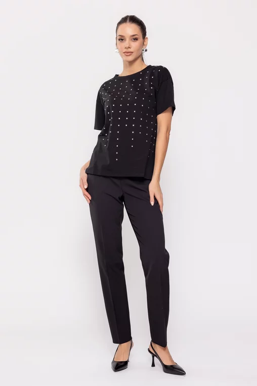 Tricou cu ținte negru BDP0201 picture - 4