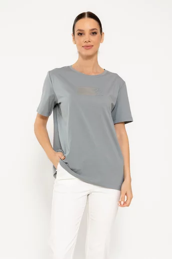 Tricou stripes verde  BMM0305