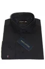 Camasa premium barbati, bumbac, slim fit - FRONTERA - negru 2