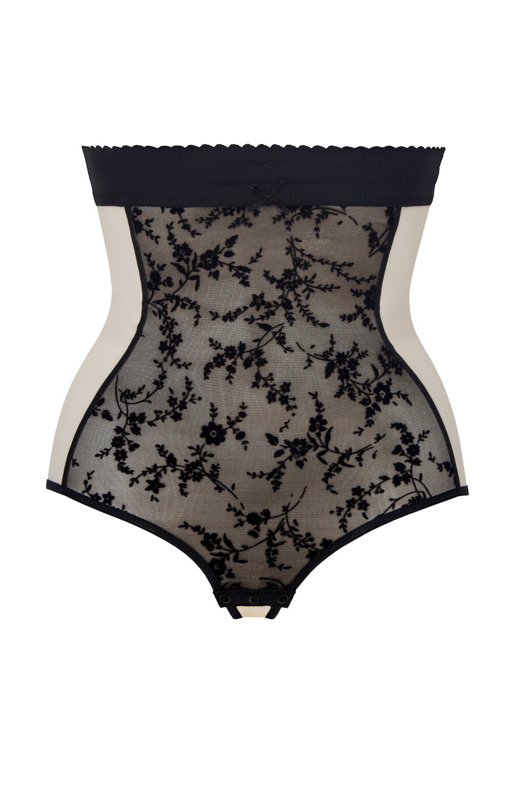 Chilot modelator cu talie inalta si banda silicon - Mitex Chic bej, marimi S-2XL Chilot modelator cu talie inalta si banda silicon - Mitex Chic bej, marimi S-2XL