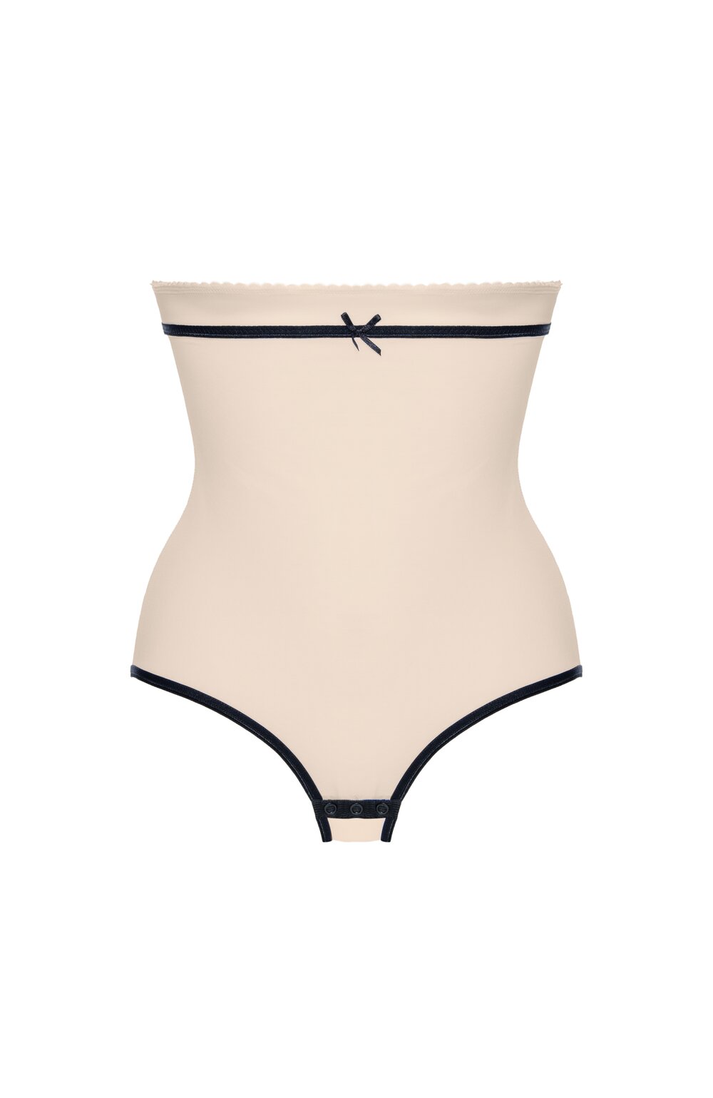 Chilot modelator talie inalta, banda silicon - Mitex Ideal, bej