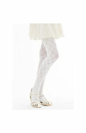 Ciorapi cu model pentru fetite - Marilyn Lily C87, 60 DEN - gri