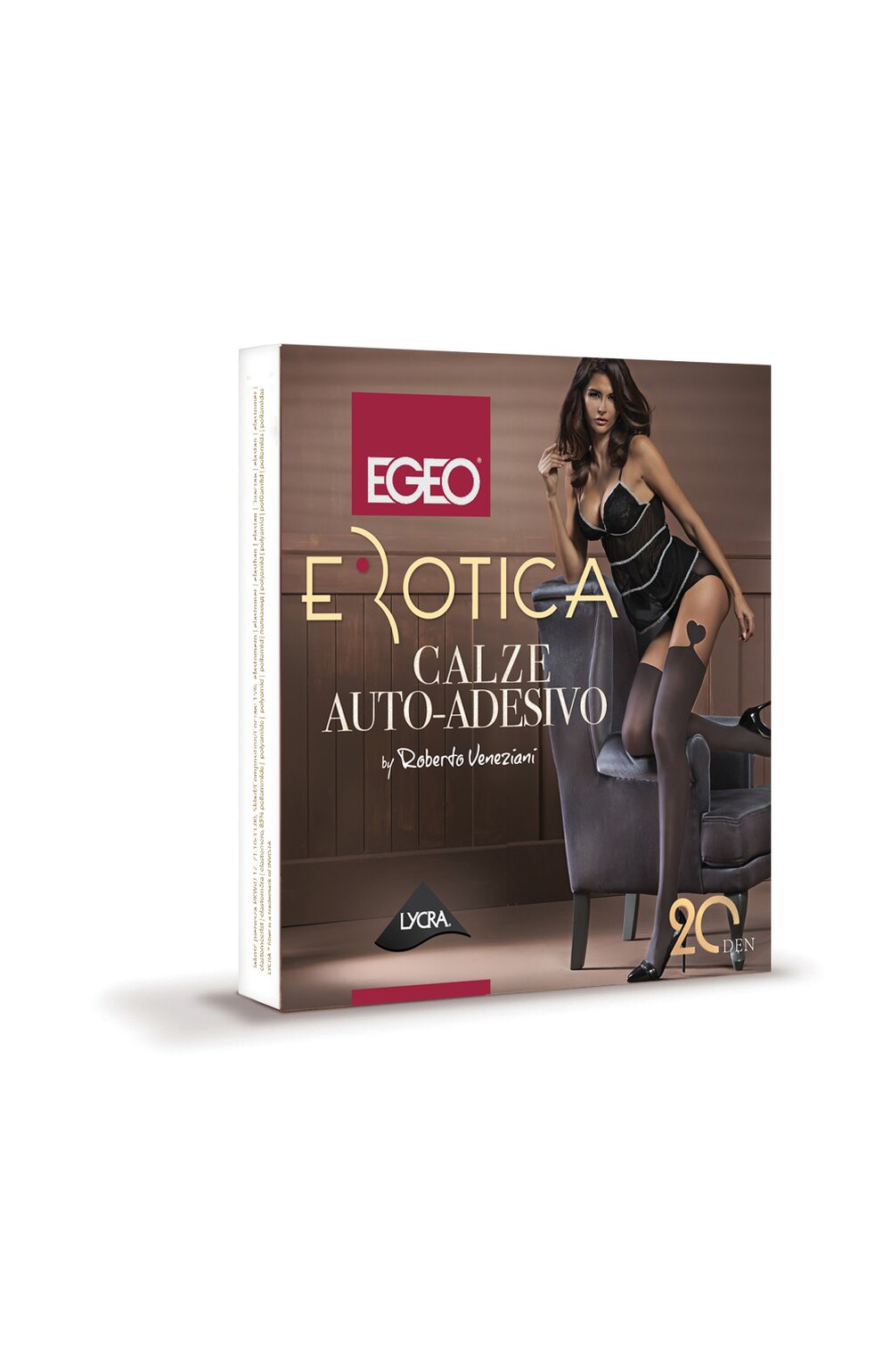 Ciorapi dama Erotica 20 autoadeziv