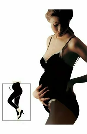 Colanti pentru gravide - Marilyn Mama 100 DEN, negru